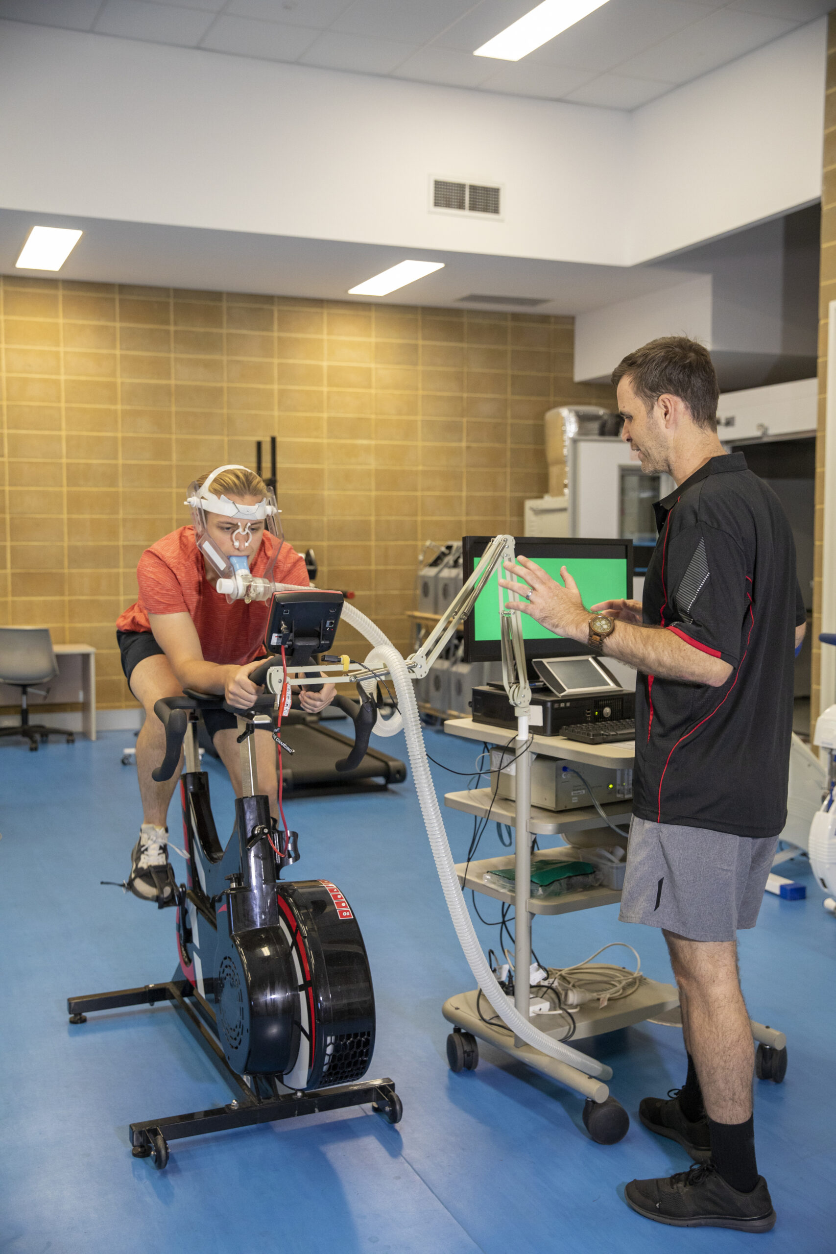 VO2 Max testing at Savant Wellness in San Francisco